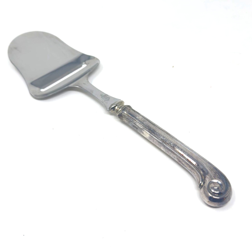 Sheffield Silver Co Silver Plate StainlessKing Antonio LXVII Cheese Plane Slicer